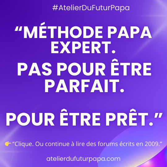devenir papa expert